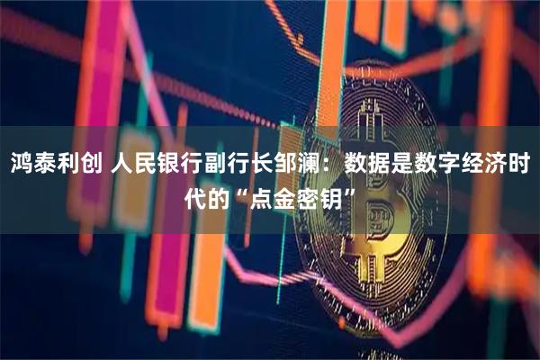 鸿泰利创 人民银行副行长邹澜：数据是数字经济时代的“点金密钥”